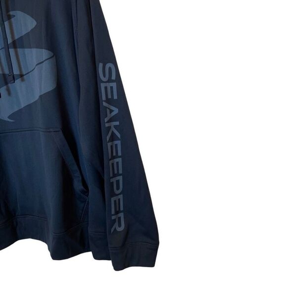 Vansport Men’s Hoody Blue Sz.XL - Picture 2 of 4